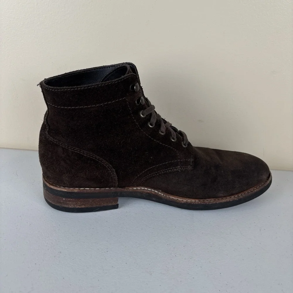 Thursday Boot Co President Mens‎ Size 10 Brown Suede Lace Up Casual